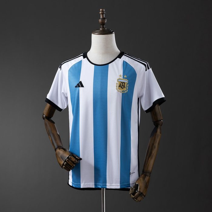 2022 Argentina 3-star World Cup Home Jersey - 图片 5