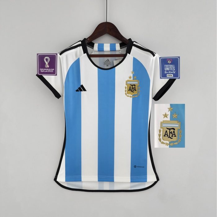 2022 Argentina 3-star World Cup Home Jersey - 图片 6