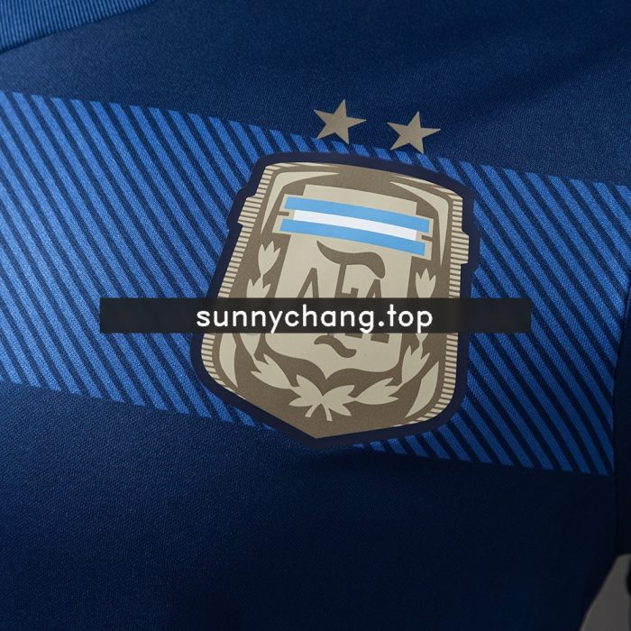 Argentina 2014 Away Player Version Retro Jersey - 图片 4