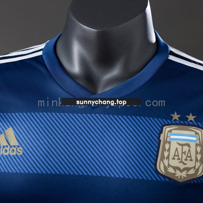 Argentina 2014 Away Player Version Retro Jersey - 图片 5