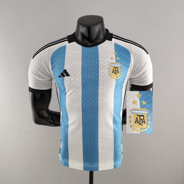 2022 Argentina World Cup Champion 3-Star Player Version, Fan Version, Women, Children - 图片 2