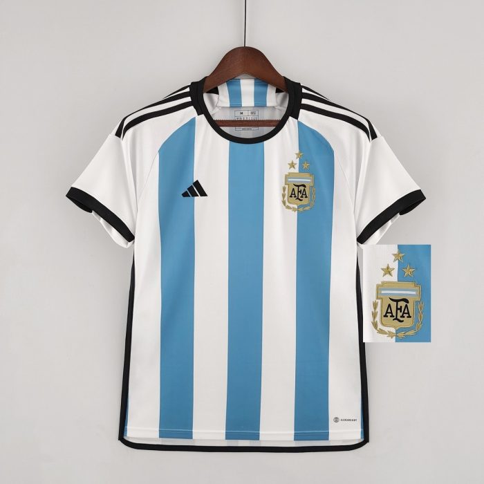 2022 Argentina World Cup Champion 3-Star Player Version, Fan Version, Women, Children - 图片 6