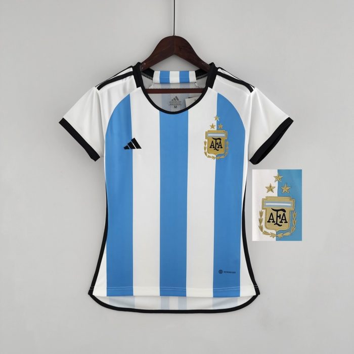 2022 Argentina World Cup Champion 3-Star Player Version, Fan Version, Women, Children - 图片 7