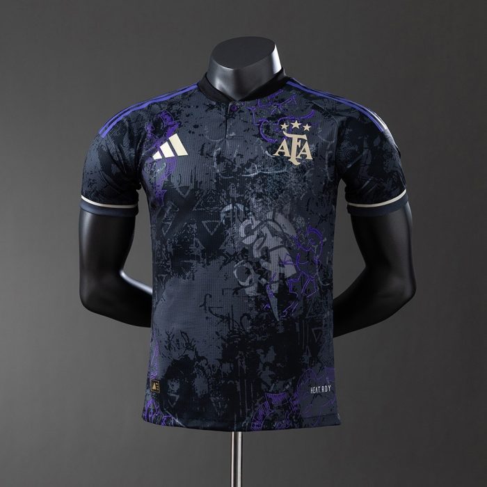 Argentina 25/26 Purple Black Special Edition Player Version Jersey - 图片 8