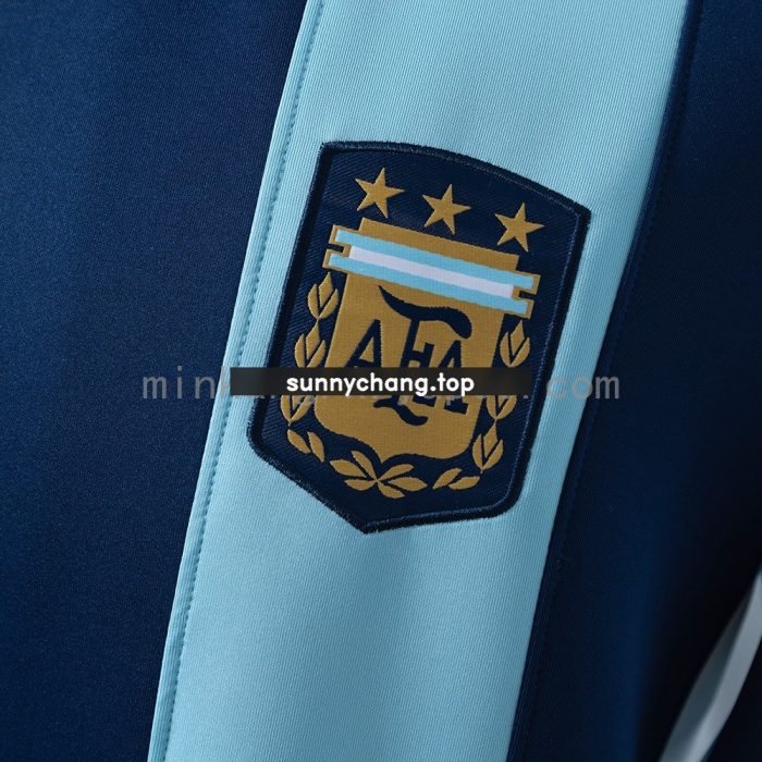 Argentina 25/26 Long-sleeved Sweatshirt - Dark Blue & Light Blue - 图片 6