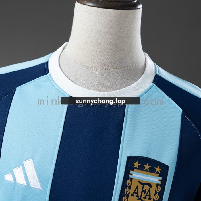 Argentina 25/26 Long-sleeved Sweatshirt - Dark Blue & Light Blue - 图片 7