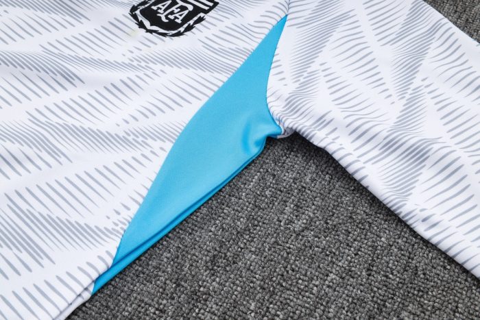 Argentina 23/24 Half-Zip White (Spray Ink) - 图片 6