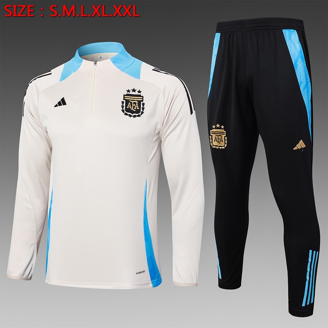 Argentina 24/25 Half-Zip Jacket in Beige