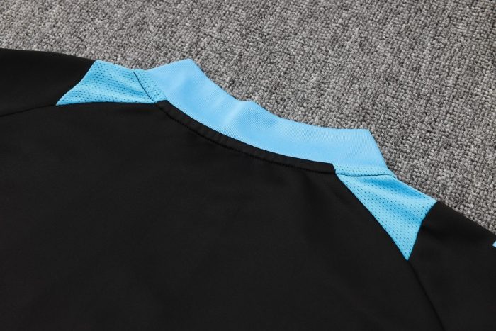Argentina 24/25 Black Half-Zip Jacket - 图片 5