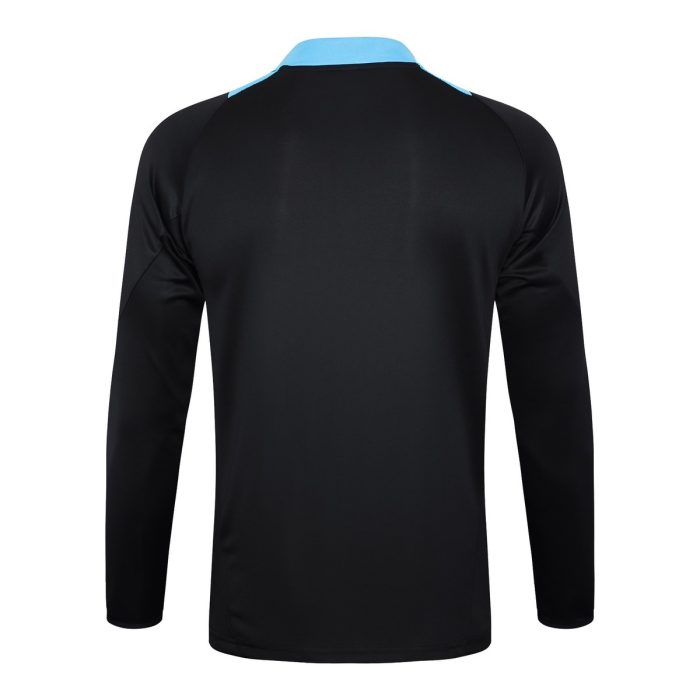 Argentina 24/25 Black Half-Zip Jacket - 图片 8