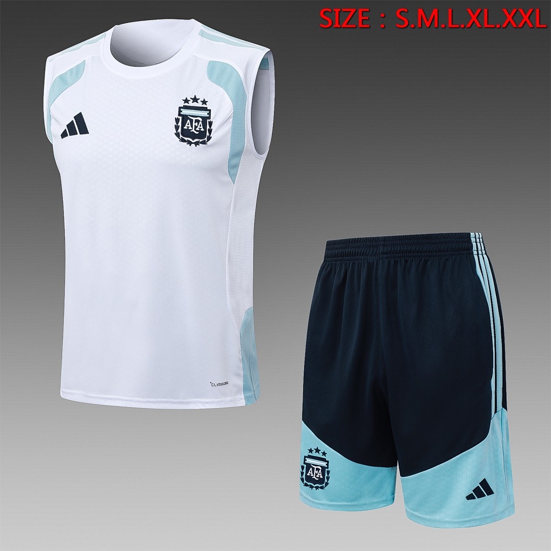 Argentina White Vest