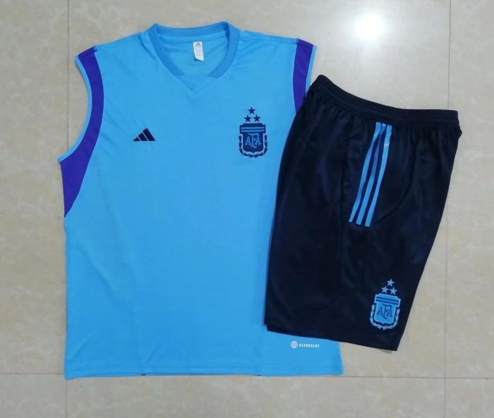 Argentina 23/24 Light Blue Vest - 图片 9
