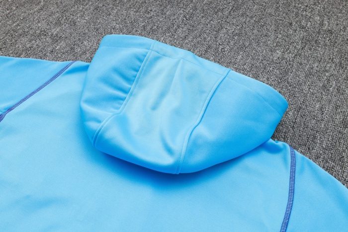 Argentina Light Blue Half-Zip Jacket - 图片 5