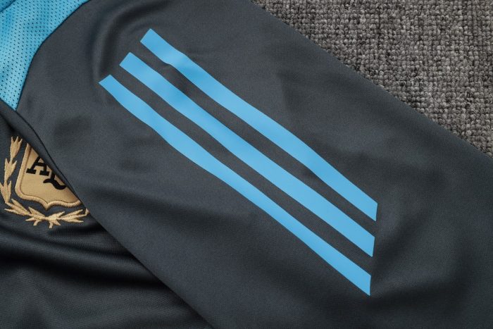 Argentina 24/25 Half-Zip Jacket Dark Gray - 图片 6