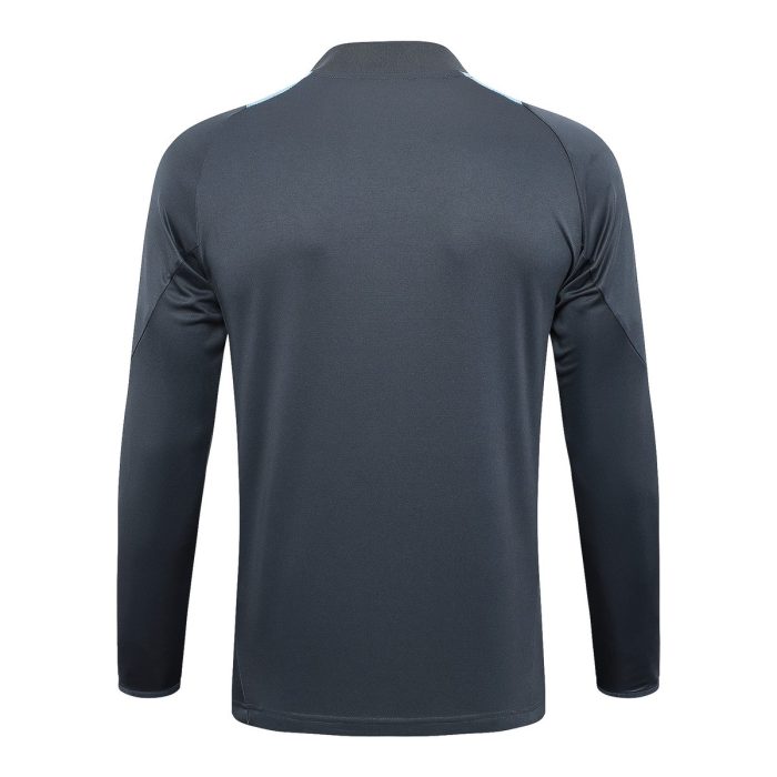 Argentina 24/25 Half-Zip Jacket Dark Gray - 图片 8