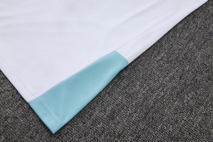 Argentina White Short Sleeve Training Suit - 图片 3