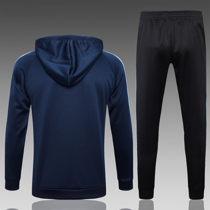 Argentina 2022/23 Blue (Three Stars) Long Zip Jacket with Hood - 图片 8