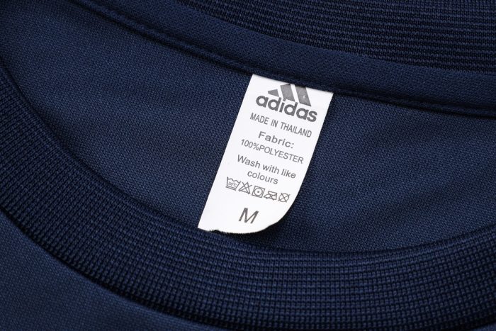 Argentina 22/23 Round Neck Training T-Shirt Navy Blue - 图片 6