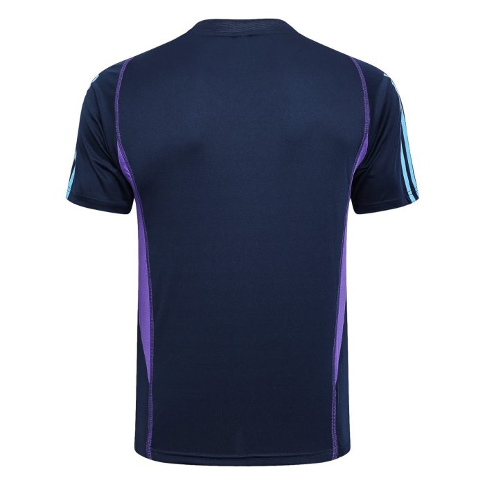 Argentina 23-24 Light Blue Short Sleeve Training Suit with 3/4 Pants - 图片 8