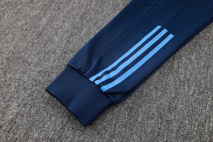 Argentina 23/24 Half-Zip Hoodie Blue - 图片 3