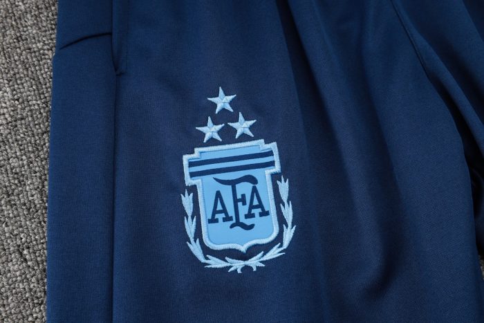 Argentina 23/24 Half-Zip Hoodie Blue - 图片 4