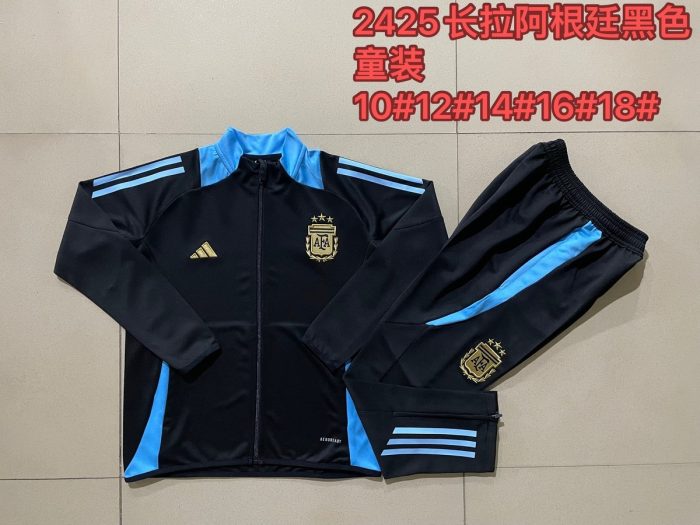 Argentina 24/25 Black Kids - 图片 4