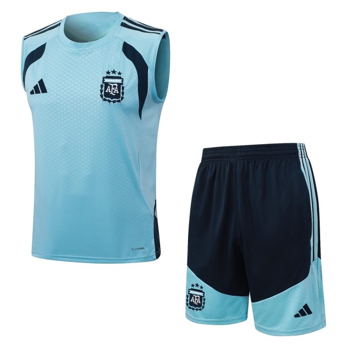 Argentina Sky Blue Vest - 图片 8
