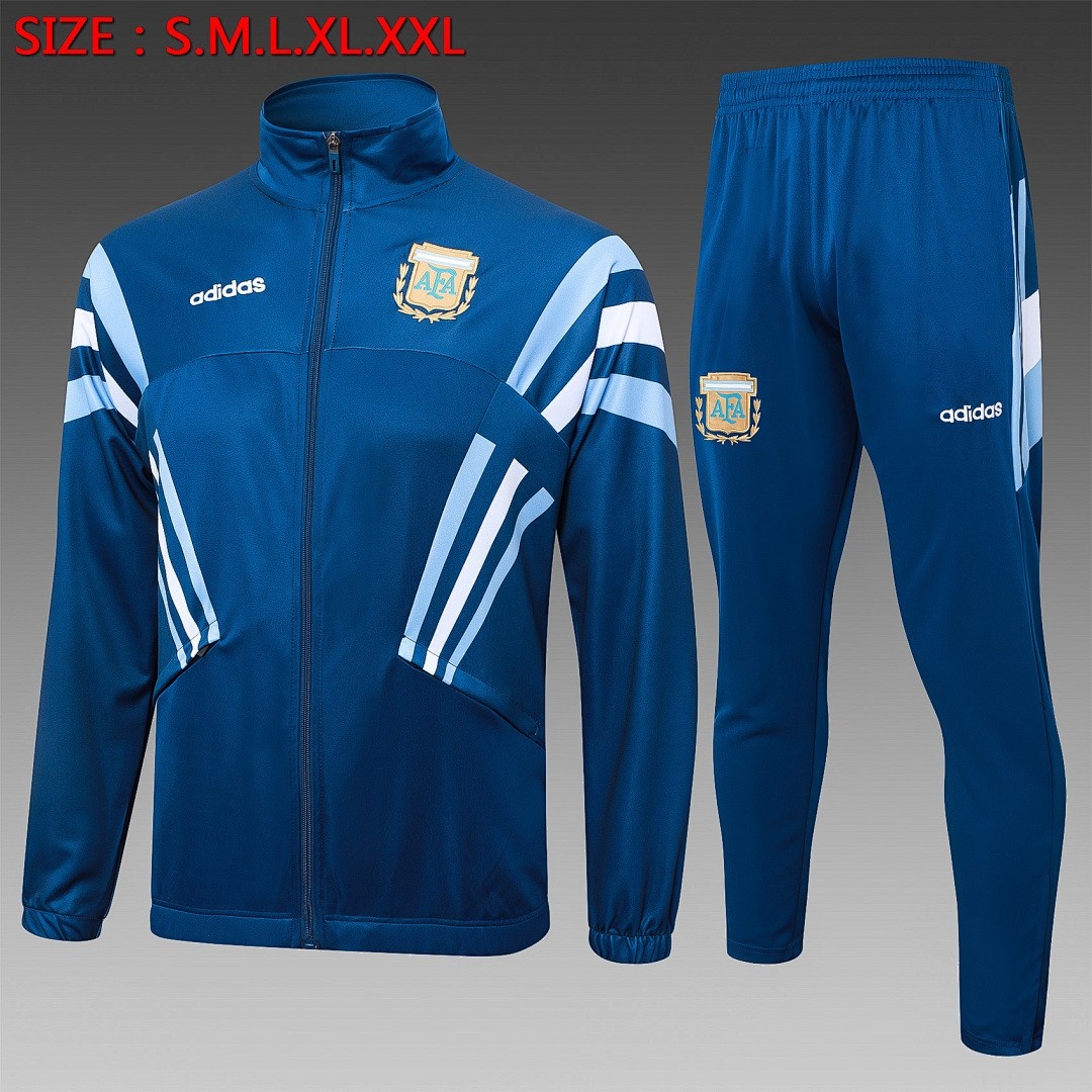 Argentina 24/25 Long Zipper Jacket Blue