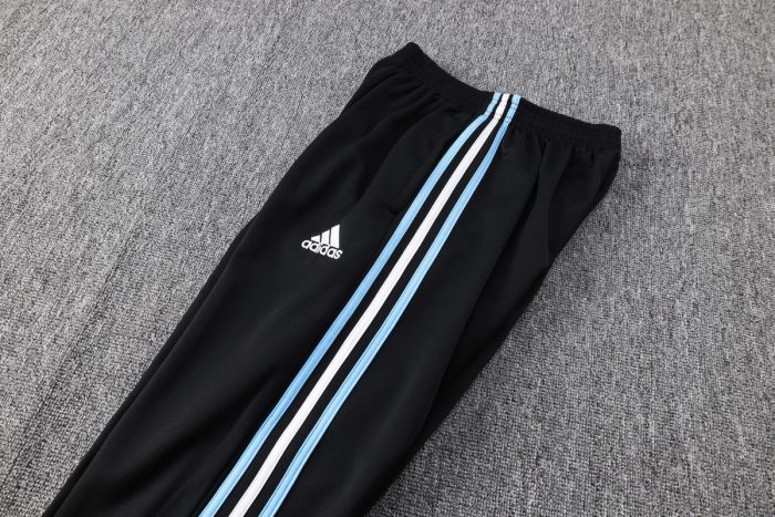 Argentina 2022/23 Black Long Zip Jacket with Hood (Three Stars) - 图片 3