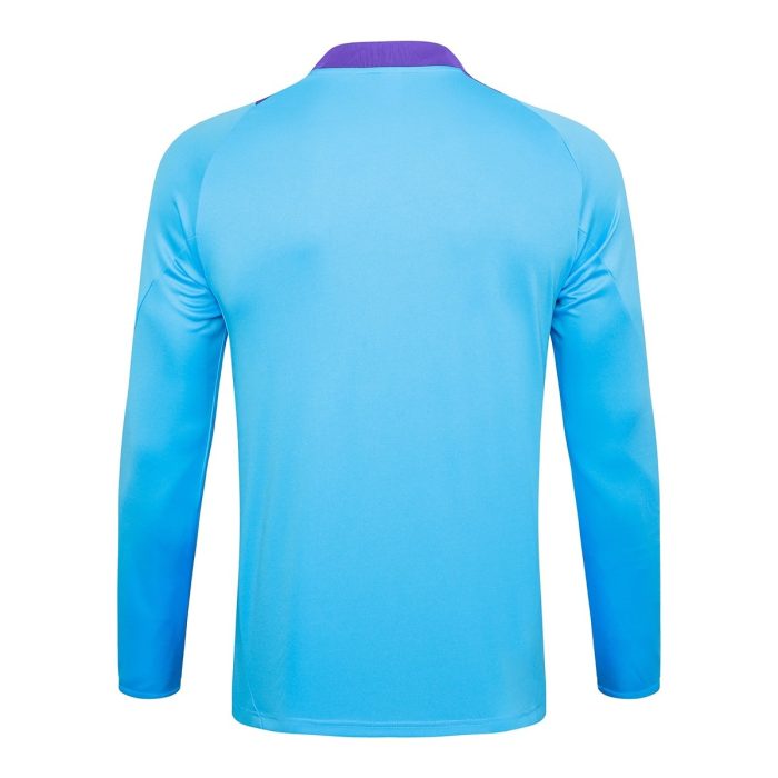 Argentina 24/25 Half-Zip Jacket Light Blue - 图片 8