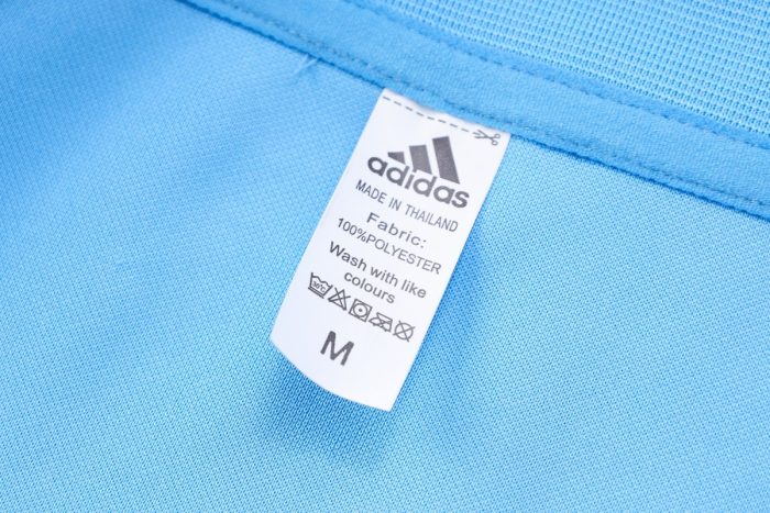 Argentina 2022-23 Light Blue (Three Stars) Half-Zip Jacket - 图片 7