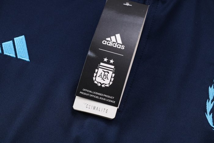 Argentina 2022-23 Semi-Zip Jacket Blue (Three Stars) - 图片 4