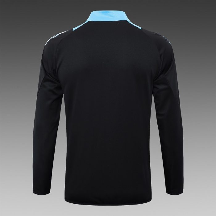 Argentina 24/25 Black Long Zipper Jacket - 图片 8