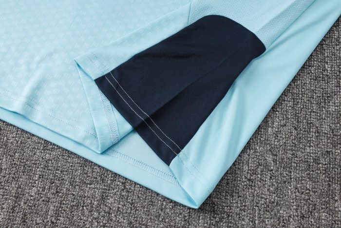 Argentina Sky Blue Short Sleeve Training Suit - 图片 5