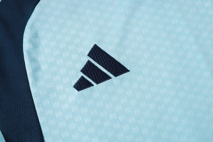 Argentina Sky Blue Short Sleeve Training Suit - 图片 6