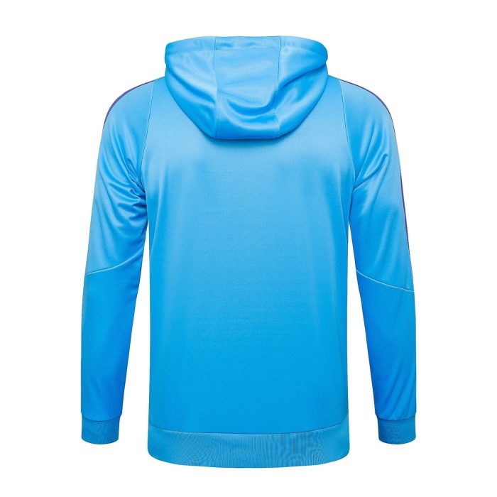 Argentina 24/25 Half-Zip Jacket Light Blue - 图片 3