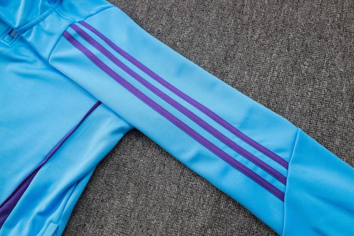 Argentina 24/25 Half-Zip Jacket Light Blue - 图片 8