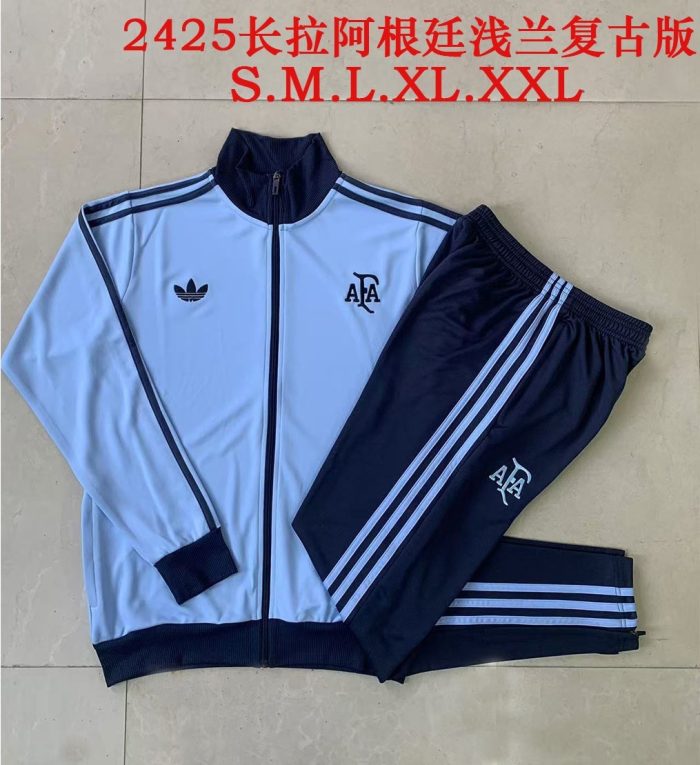 Argentina 24/25 Light Blue Retro Edition - 图片 9