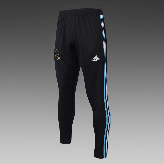 Argentina 2022-23 White (Black Sleeves) Three Stars Long Zip Jacket - 图片 9