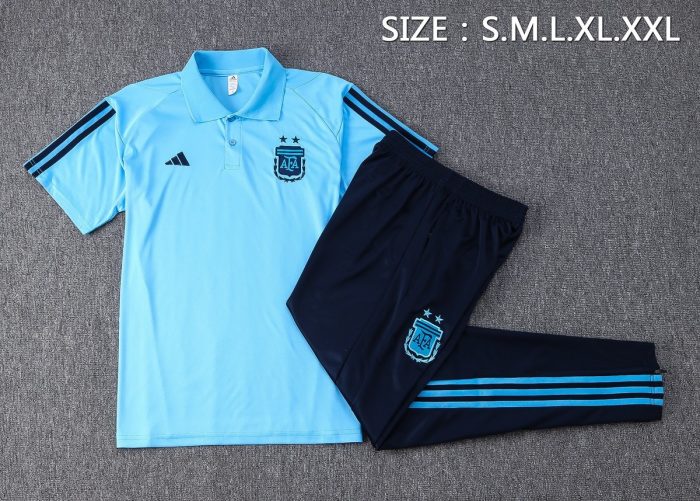 Argentina Light Blue Polo (Three Stars) - 图片 6