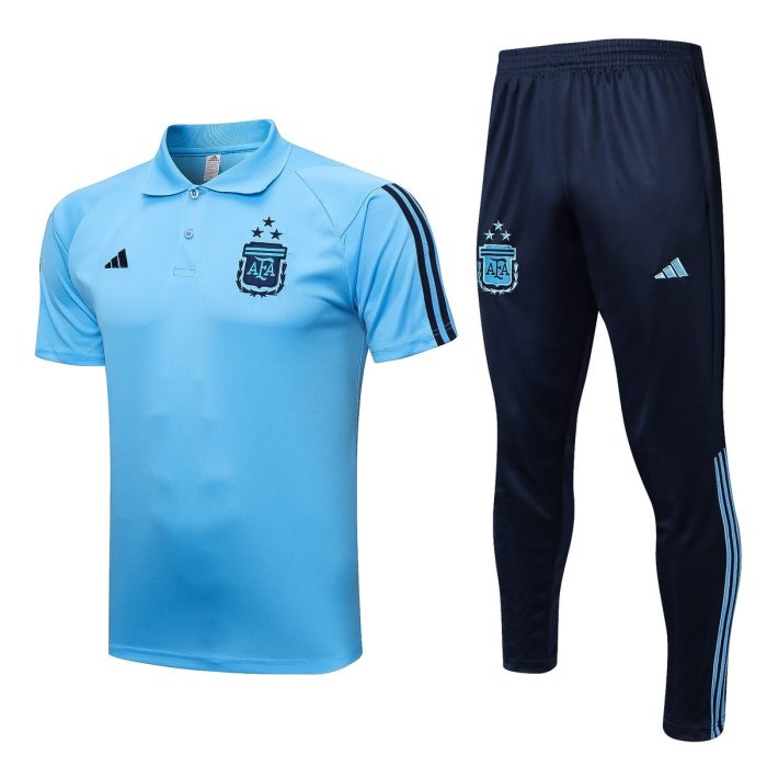 Argentina Light Blue Polo (Three Stars) - 图片 8