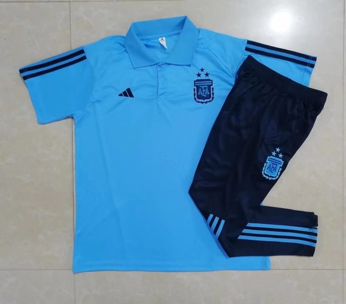 Argentina Light Blue Polo (Three Stars) - 图片 9
