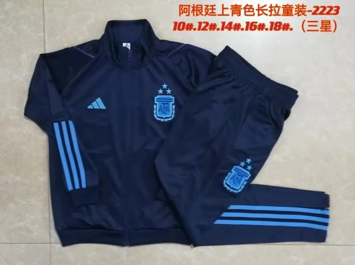 Argentina 2022/23 Blue Kids (Three Stars) - 图片 3