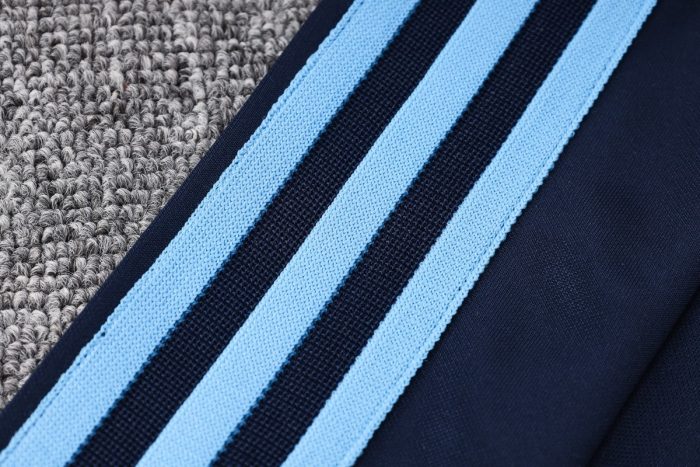 Argentina 2022-2023 Blue (Three Stars) Long Zip Jacket - 图片 5