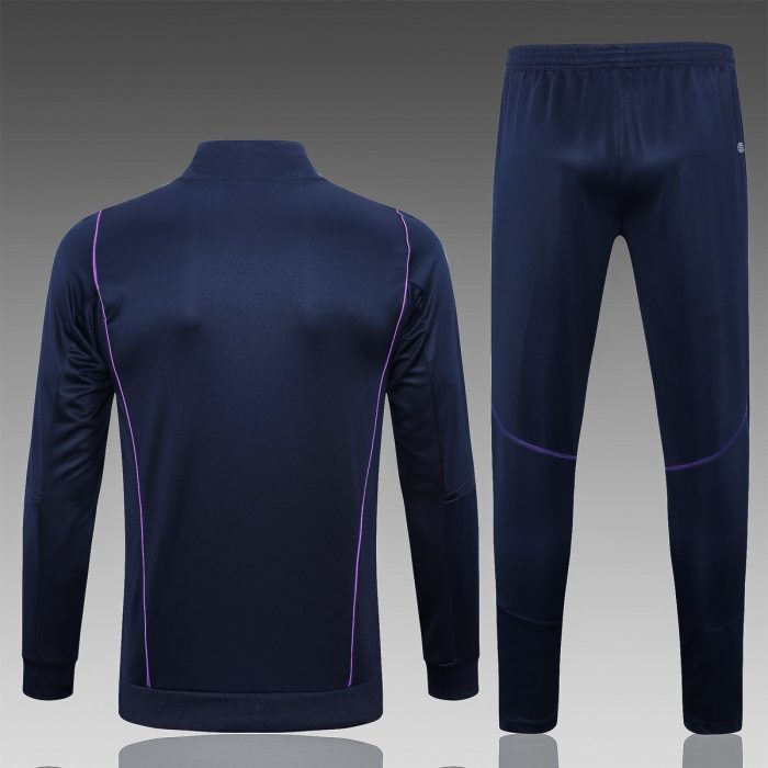 Argentina 2022-2023 Blue (Three Stars) Long Zip Jacket - 图片 7