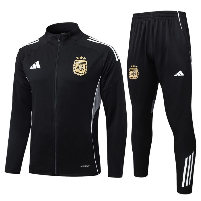 Argentina Black Long Zipper Jacket - 图片 8