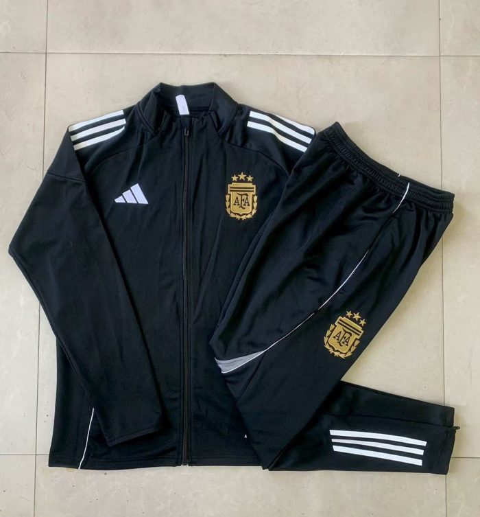 Argentina Black Long Zipper Jacket - 图片 9