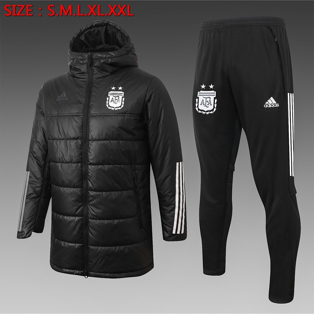 2021 Argentina Black Cotton Jacket