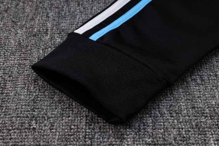 Argentina 2022-23 Light Blue Long Zip Jacket with Cap (Three Stars) - 图片 5