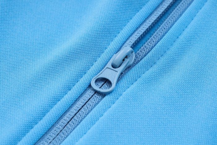 Argentina 2022-23 Light Blue Long Zip Jacket with Cap (Three Stars) - 图片 6